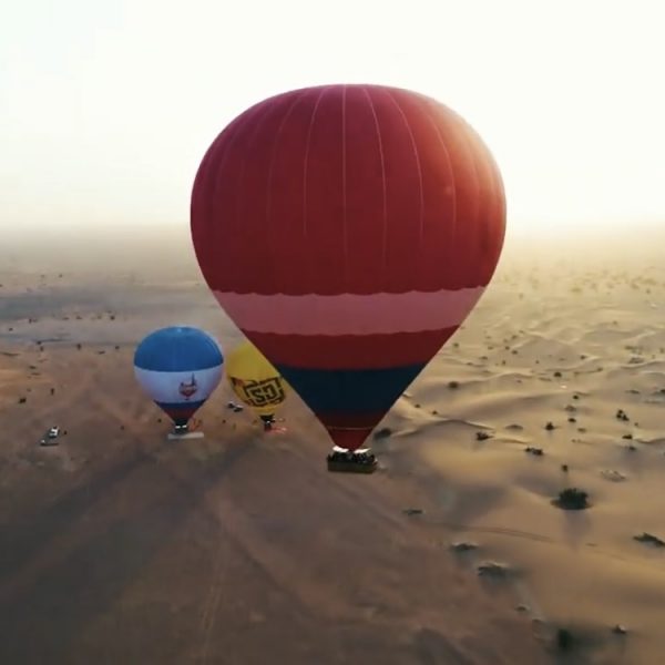 Экскурсии по эмиратам Полёт на воздушном шаре фото
